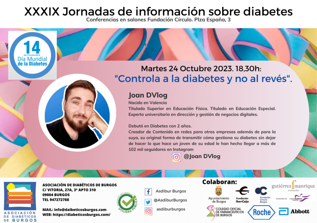 Controla a la diabetes y no al revés